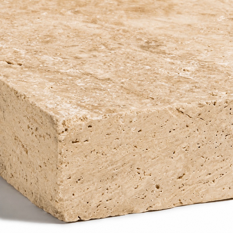 Margelle travertin 5 cm TOSCANIA 5x33x61 cm bords droit