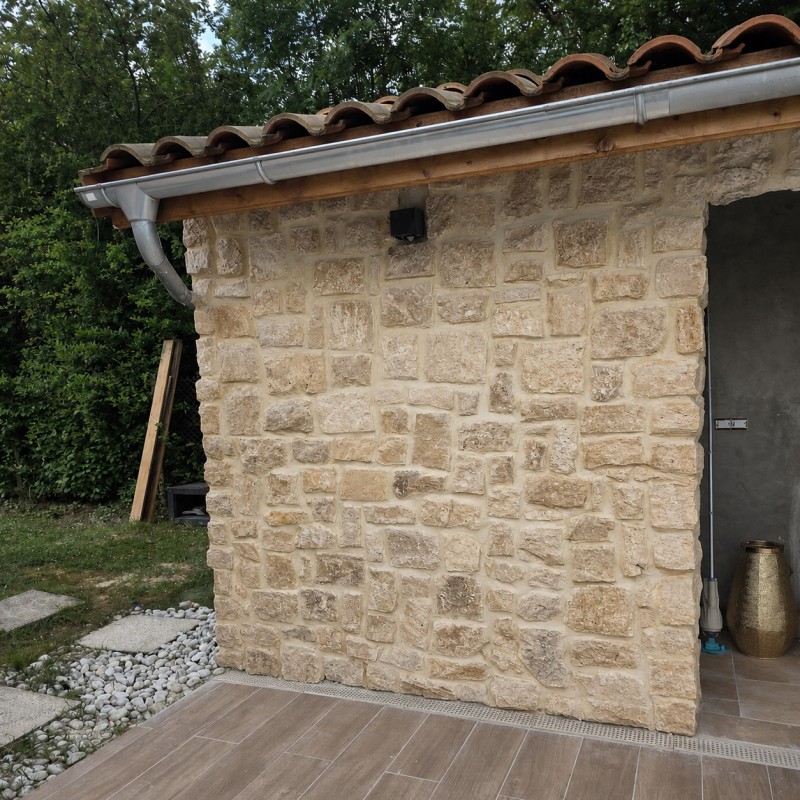 Parement en pierre BORGO - Réalisation