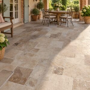 Travertin terrasse RUSTIC opus