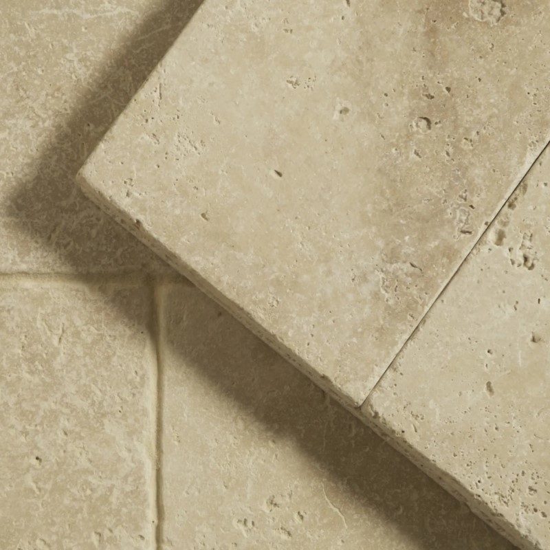 carrelage en travertin clair TOSCANIA