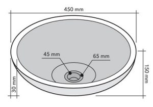 Lavabo en pierre ROTONDO - IMSO