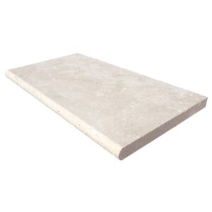 margelle en pierre margelles de piscine Premium - travertin pour extérieur - carrelage travertin extérieur