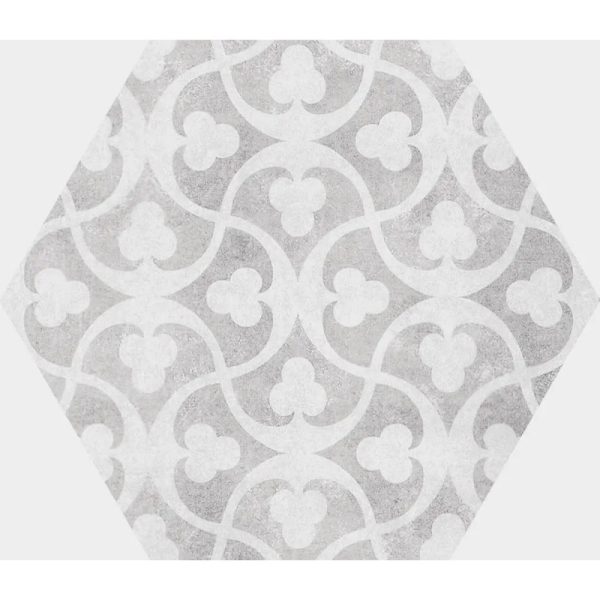 NUUK - ITT - Carrelage hexagonal gris