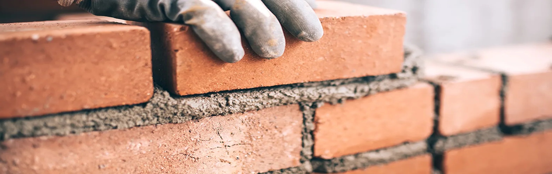 Pose de parements en briquettes - bannière blog
