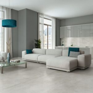 carrelage effet béton clair GHIACCIO SKYLINE LA FABBRICA
