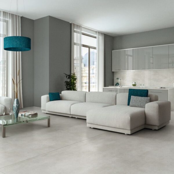 carrelage effet béton clair GHIACCIO SKYLINE LA FABBRICA