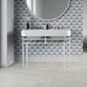 carrelage effet béton clair GHIACCIO SKYLINE LA FABBRICA