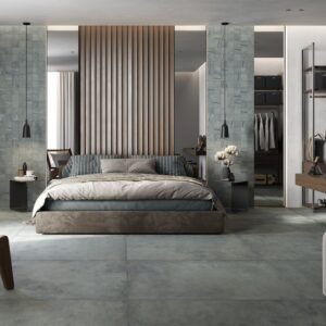Carrelage effet béton gris bleu AVIO HURBAN La Fabbrica