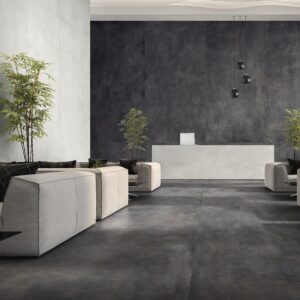 Carrelage effet béton anthracite Darkline SKYLINE La fabbrica