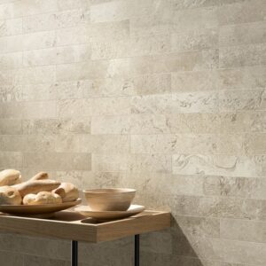 Carrelage effet pierre naturelle beige MANOR Almond ASTOR EDIMAX