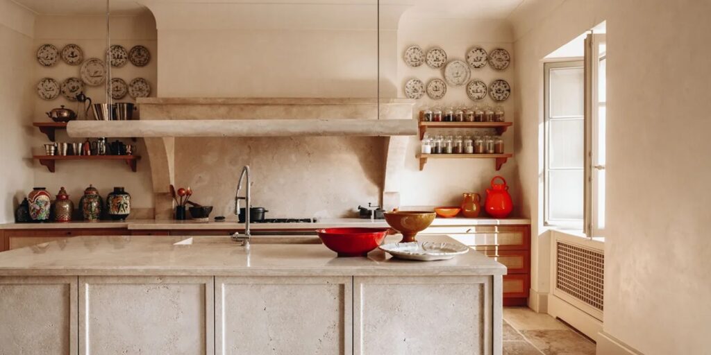 Entretien des vasques et plans de travail en travertin Blog