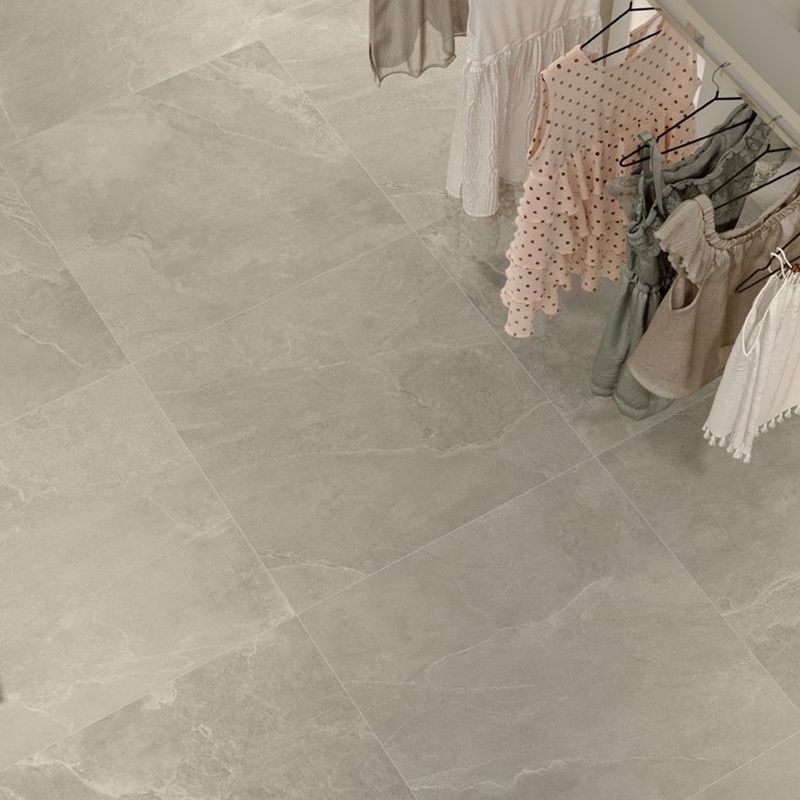 Carrelage effet pierre naturelle gris STONES Grey EDIMAX