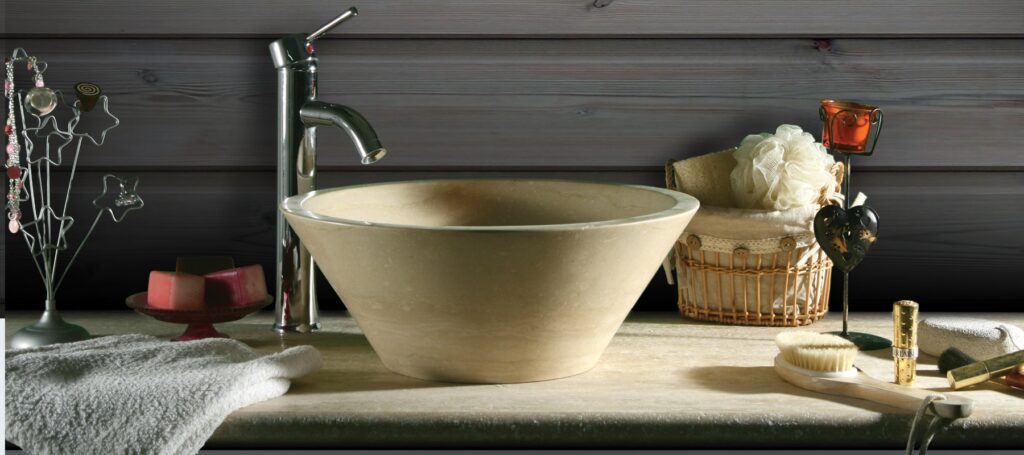 Vasque travertin Farnese