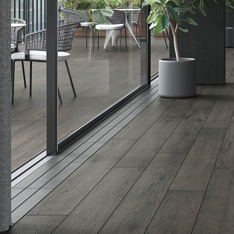 Carrelage effet parquet Marca corona Elisir Touch Ebanite