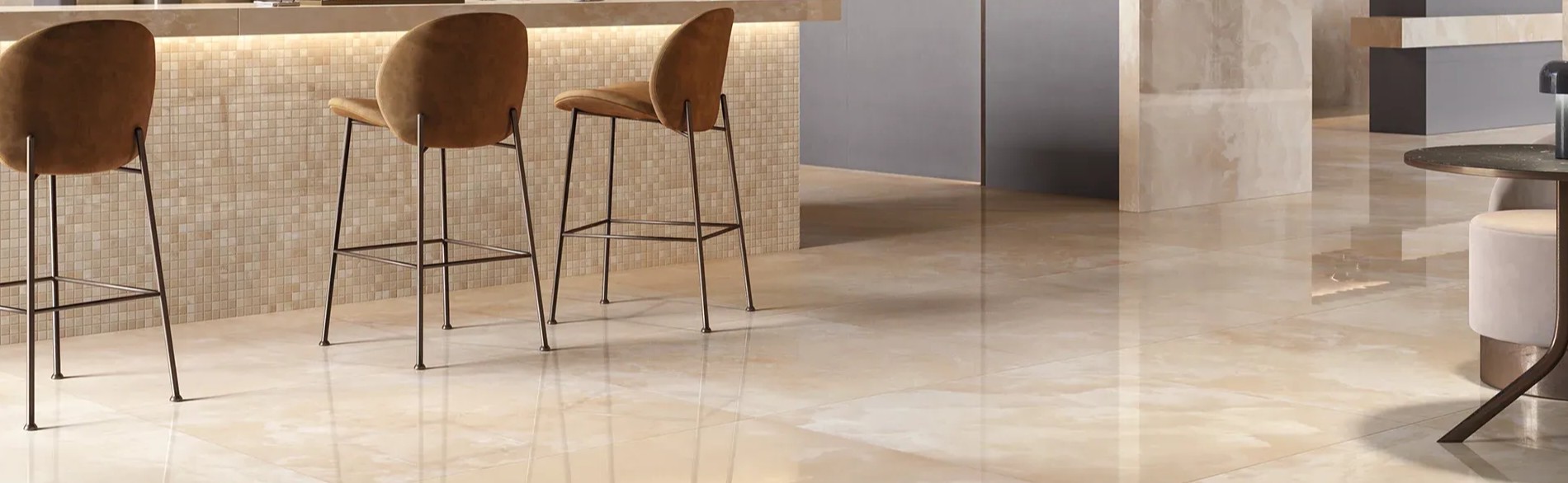 Carrelage effet pierre naturelle maison blog bannière