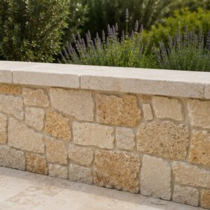 Parement pierre naturelle beige BORGO
