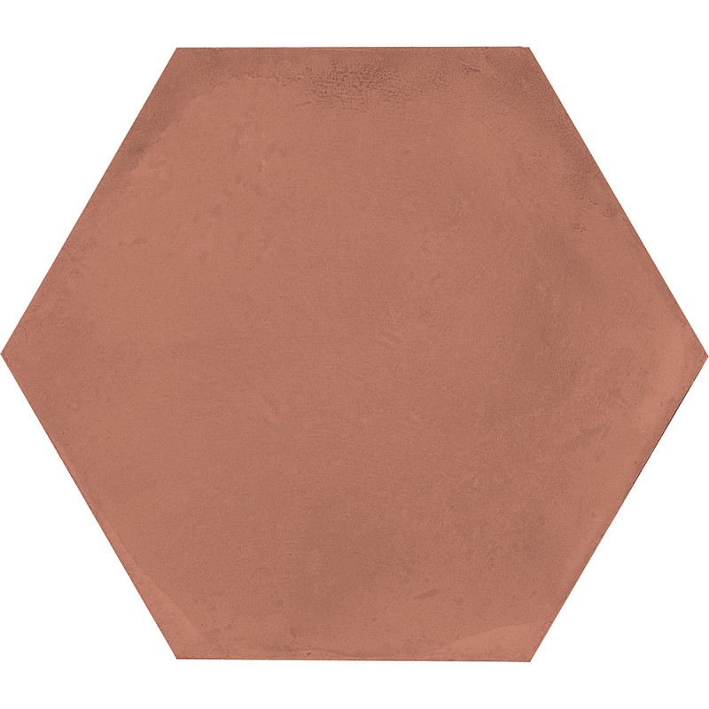 Carrelage hexagonal TERRA ARTE terracotta effet carreau de ciment MARCA CORONA