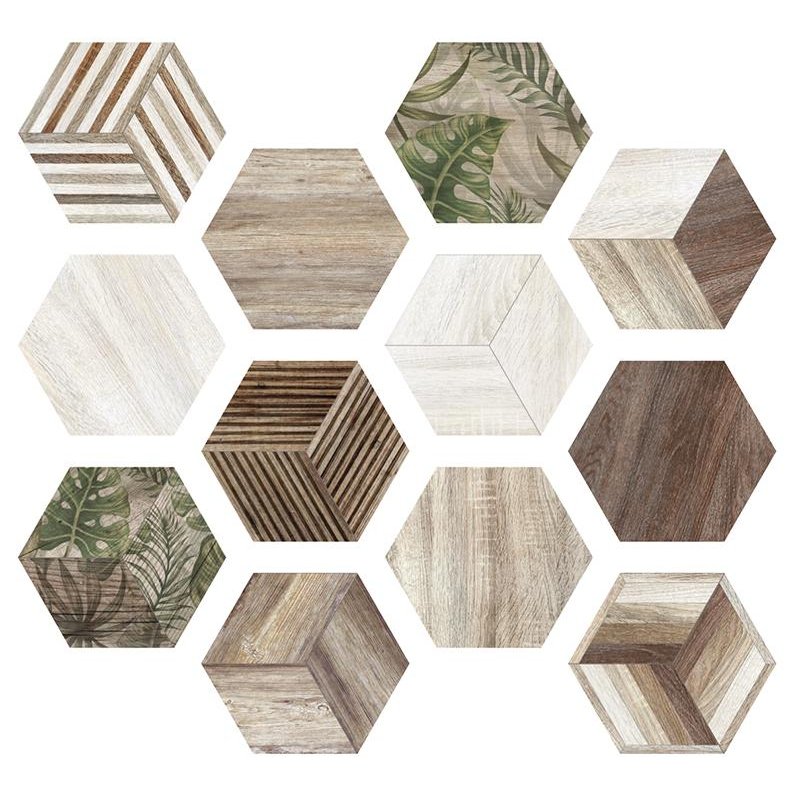 Carrelage hexagonal AFRICA ITT - AFRIQUE